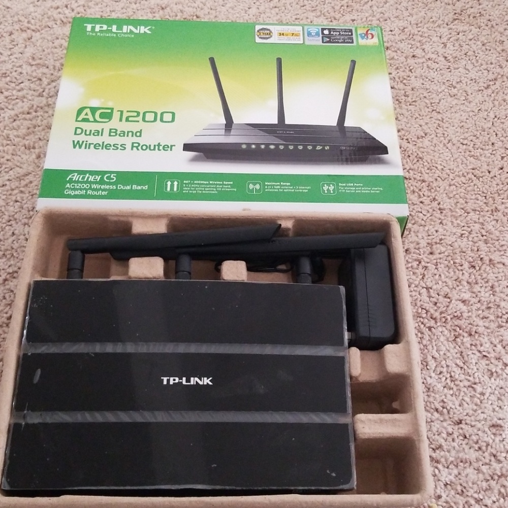 TP-Link Archer AC1200 Smart WiFi Router Dual-band - Picture 3 of 6